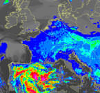 Image satellite Europe en temps réel